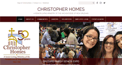 Desktop Screenshot of christopherhomes.org